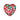 Heart box with assorted chocolates 185 g