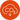 An orange circle with a white outline of a cloud containing CO₂ and a downward arrow below it, symbolizing a reduction in carbon dioxide emissions. - AI generated text