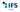 IFS Food logo featuring three blue and green hexagons arranged in an L shape to the left of the blue letters IFS and the word Food in green below. - AI generated text
